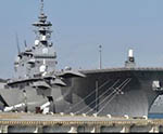جاپان ناو جنگی برای همراهی با کشتی آمریکایی اعزام کرد 